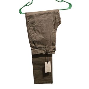 7 Diamonds Men's Khaki Chinos NWT 30x34 Slim Slacks Trousers Pants